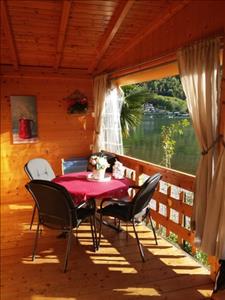 Chalets direct aan water Meer van Lugano