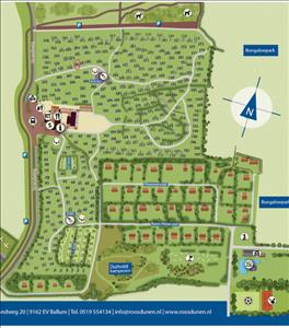 4 persoon stacaravan op camping roosdunen Balllum Ameland